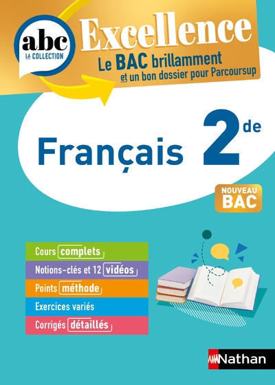 Abc bac excellence français 2de - Image principale