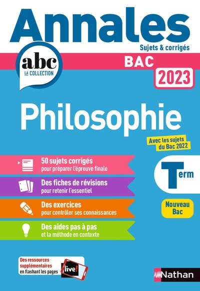 Annales bac 2023 philosophie - Image principale