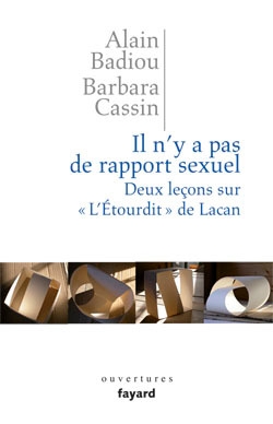 Il n'y a pas de rapport sexuel. deux leçons sur «l'etourdit» de lacan - Image principale