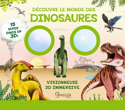 Découvre le monde des dinosaures en 3d - Image principale