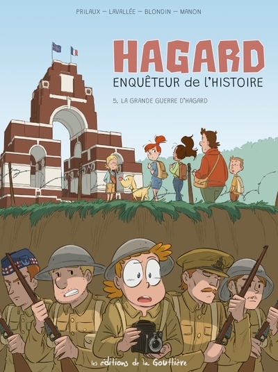 Hagard, enquêteur de l'histoire - tome 5 - la grande guerre d'hagard - Image principale