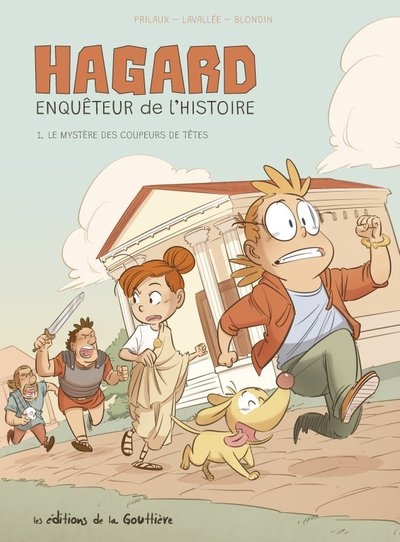 Hagard, enquêteur de l'histoire - tome 1 - le mystère des coupeurs de têtes - Image principale