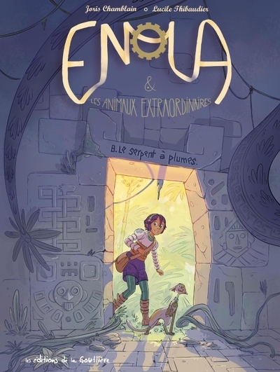 Enola et les animaux extraordinaires - tome 8 - le serpent à plumes - Image principale