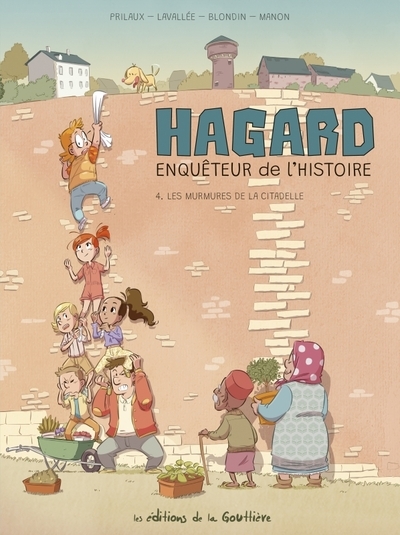 Hagard, enquêteur de l'histoire - tome 4 - les murmures de la citadelle - Image principale
