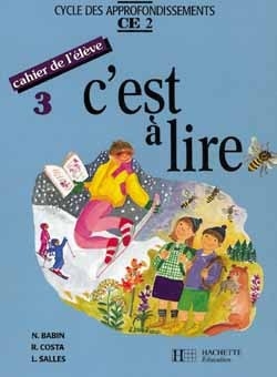 C'est à lire ce2 - cahier de l'élève 3 - ed.1992 - Image principale