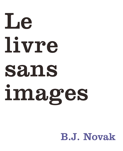 Le livre sans images - Image principale