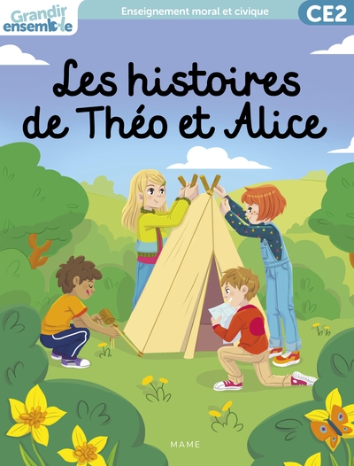 Grandir ensemble. manuel de l enfant ce2. les histoires de théo et alice - Image principale