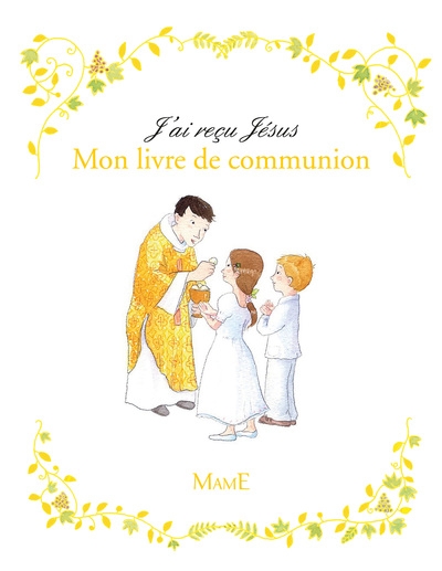 J'ai reçu jésus - mon livre de communion - Image principale