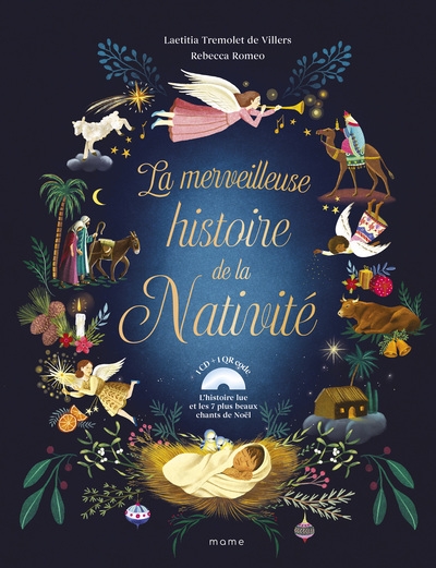 La merveilleuse histoire de la nativité + cd ne - Image principale
