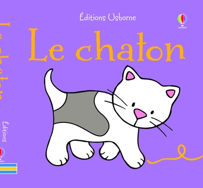 Le chaton - livre tissu - Image principale