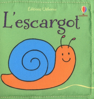 L'escargot - livre tissu - Image principale