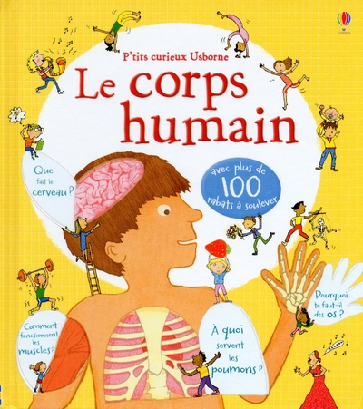 Le corps humain - p'tits curieux usborne - Image principale