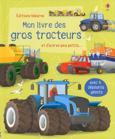 Mon grand livre : mon livre des gros tracteurs - Image principale