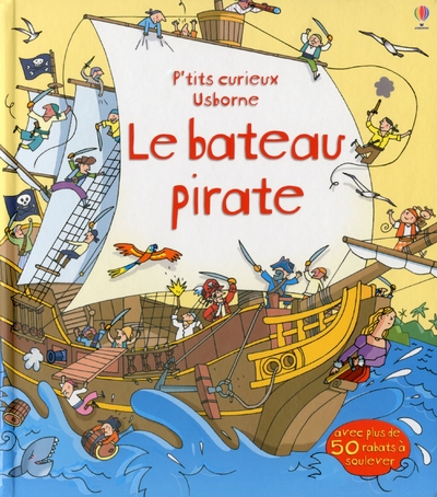 Le bateau pirate - p'tits curieux usborne - Image principale