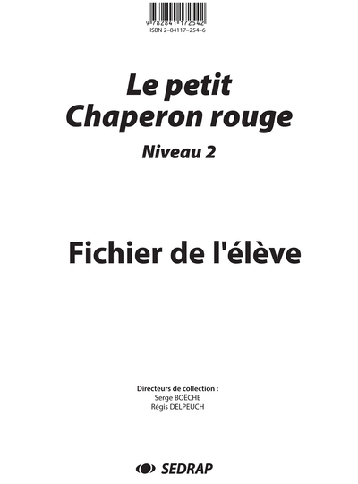 Petit chaperon rouge - fichier cp - Image principale