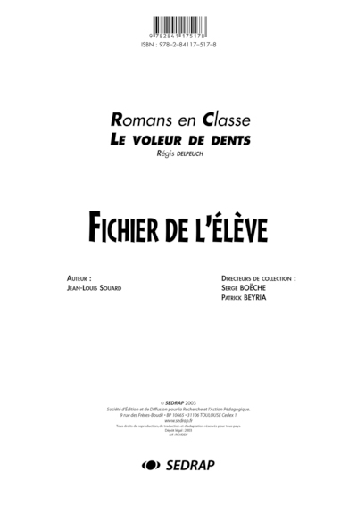 Voleur de dents - fichier - Image principale