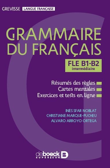 Grevisse fle b1-b2 grammaire du français - Image principale