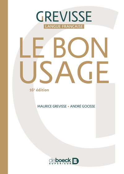 Le bon usage - Image principale