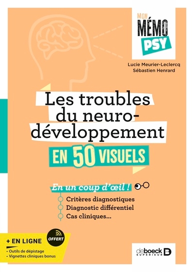 Mon mémo-psy - les troubles du neurodéveloppement en 50 visuels - Image principale
