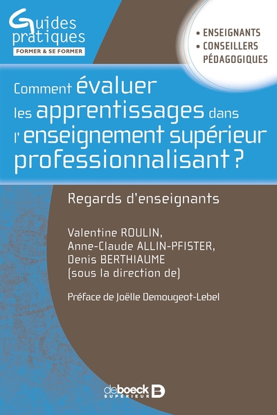 Comment évaluer les apprentissages dans l’enseignement supérieur professionnalisant ? - Image principale