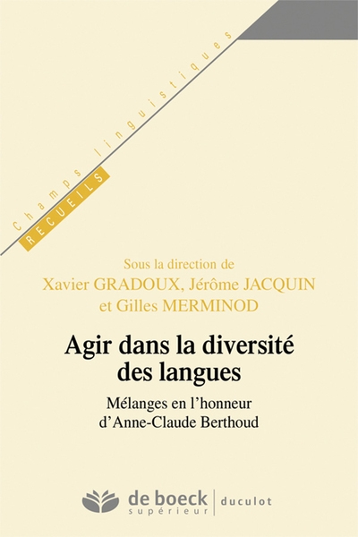 Agir dans la diversité des langues - Image principale