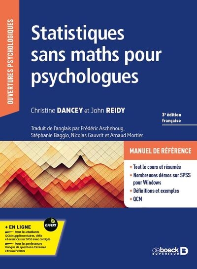 Statistiques sans maths pour psychologues - Image principale
