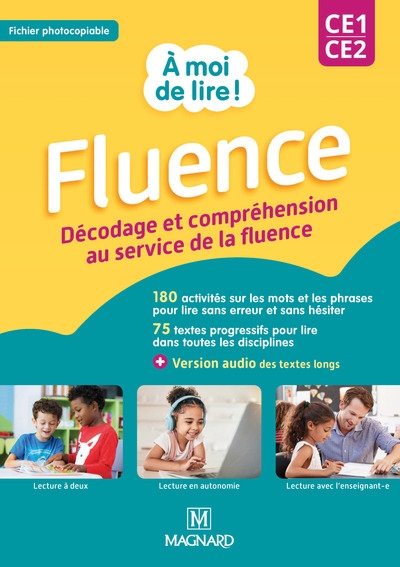 À moi de lire ! ce1/ce2 - fluence (2024) - fichier à photocopier - Image principale