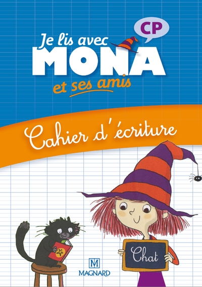 Je lis avec mona et ses amis cp - cahier d'écriture - Image principale