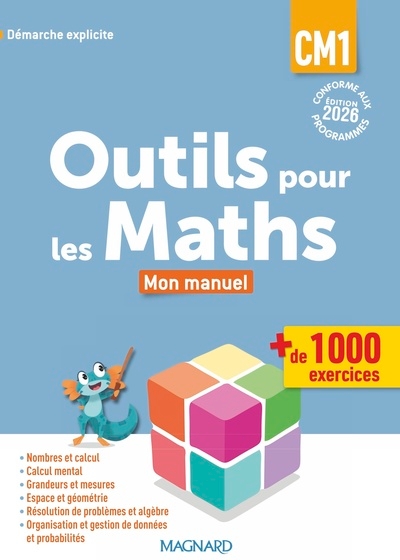Outils pour les maths cm1 (2026) - manuel élève - Image principale