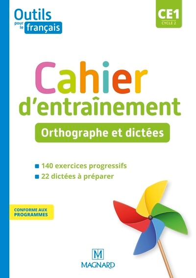 Outils pour le français ce1 (2021) - cahier - orthographe et dictées - Image principale