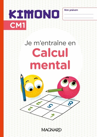 Kimono cm1 : cahier de calcul mental (2024) - Image principale