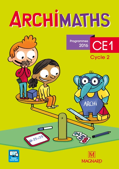 Archimaths ce1 (2017) - fichier de l'élève - Image principale