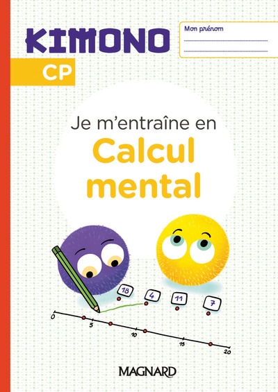 Kimono cp : cahier de calcul mental (2024) - Image principale