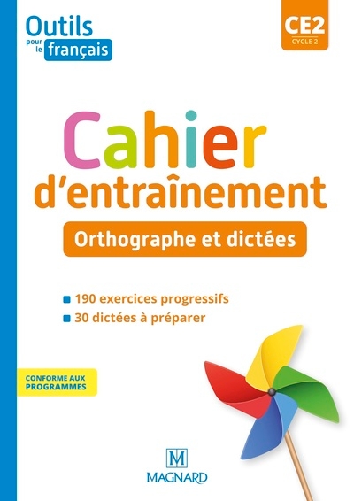Outils pour le français ce2 (2021) - cahier - orthographe et dictées - Image principale