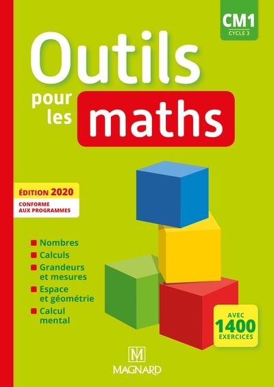Outils pour les maths cm1 (2020) - manuel élève - Image principale