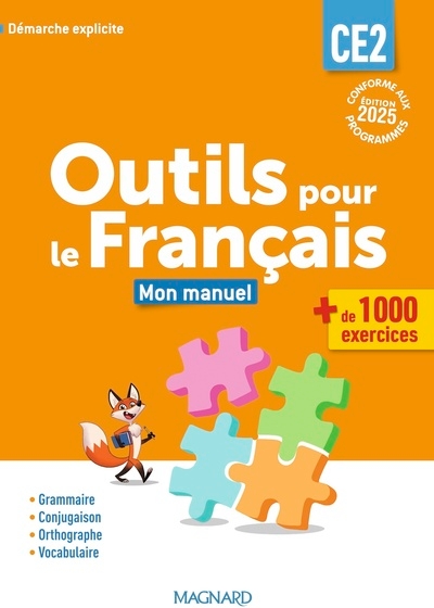 Outils pour le français ce2 (2025) - manuel - Image principale