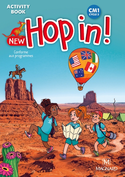 New hop in! anglais cm1 (2019) - activity book - Image principale