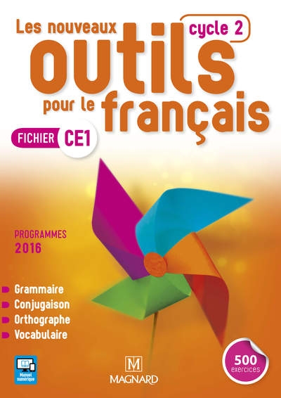 Les nouveaux outils pour le français ce1 (2017) - fichier de l'élève - Image principale