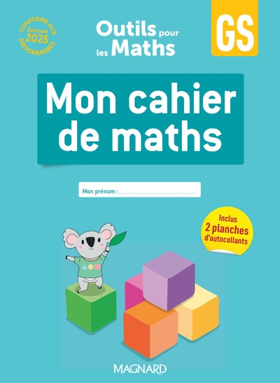 Outils pour les maths gs (2025) - cahier - Image principale