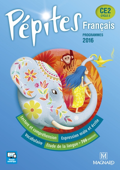 Pépites français ce2 (2017) - manuel de l'élève - Image principale
