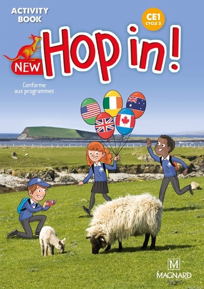 New hop in! anglais ce1 (2021) - activity book - Image principale