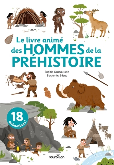 Le livre animé des hommes de la préhistoire - Image principale