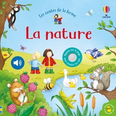 La nature - livre sonore les contes de la ferme - dès 6 mois - Image principale
