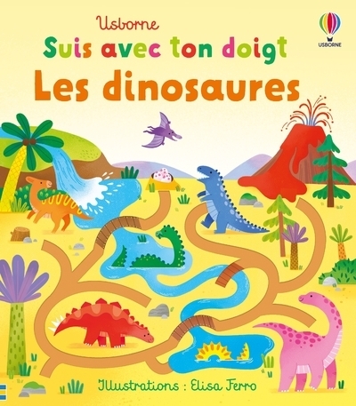 Les dinosaures - suis avec ton doigt - dès 1 an - Image principale