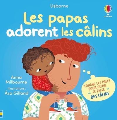 Les papas adorent les câlins - mon livre des câlins - dès 1 an - Image principale