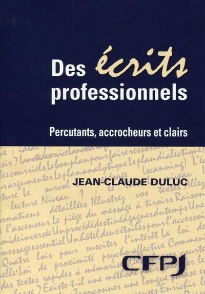 Des écrits professionnels - Image principale
