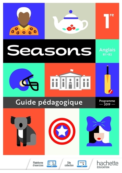 Seasons 1ère - livre du professeur - ed. 2019 - Image principale