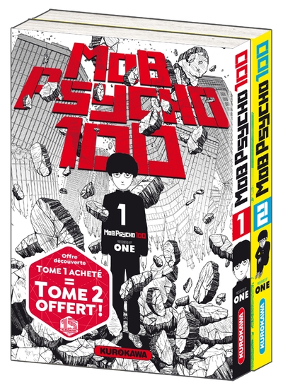 Mob psycho 100 - tomes 1-2 (starter pack) - Image principale