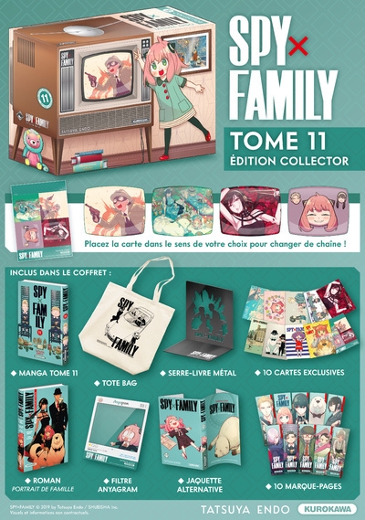 Spy x family - tome 11 - ultra-collector - Image principale