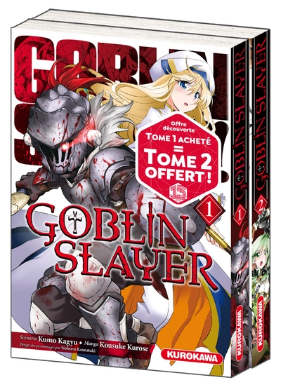 Goblin slayer - tomes 1-2 (starter pack) - Image principale